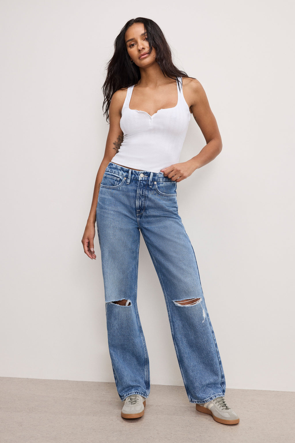 Premium GOOD 90S RELAXED JEANS INDIGO893