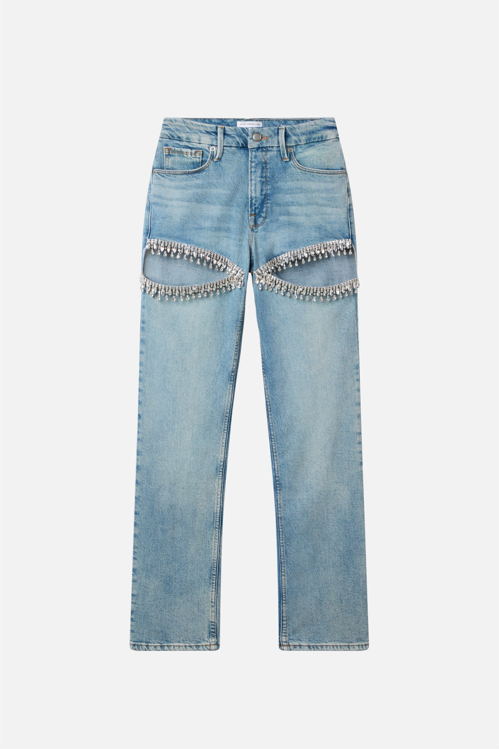 Premium GOOD ICON STRAIGHT DIAMOND JEANS INDIGO357