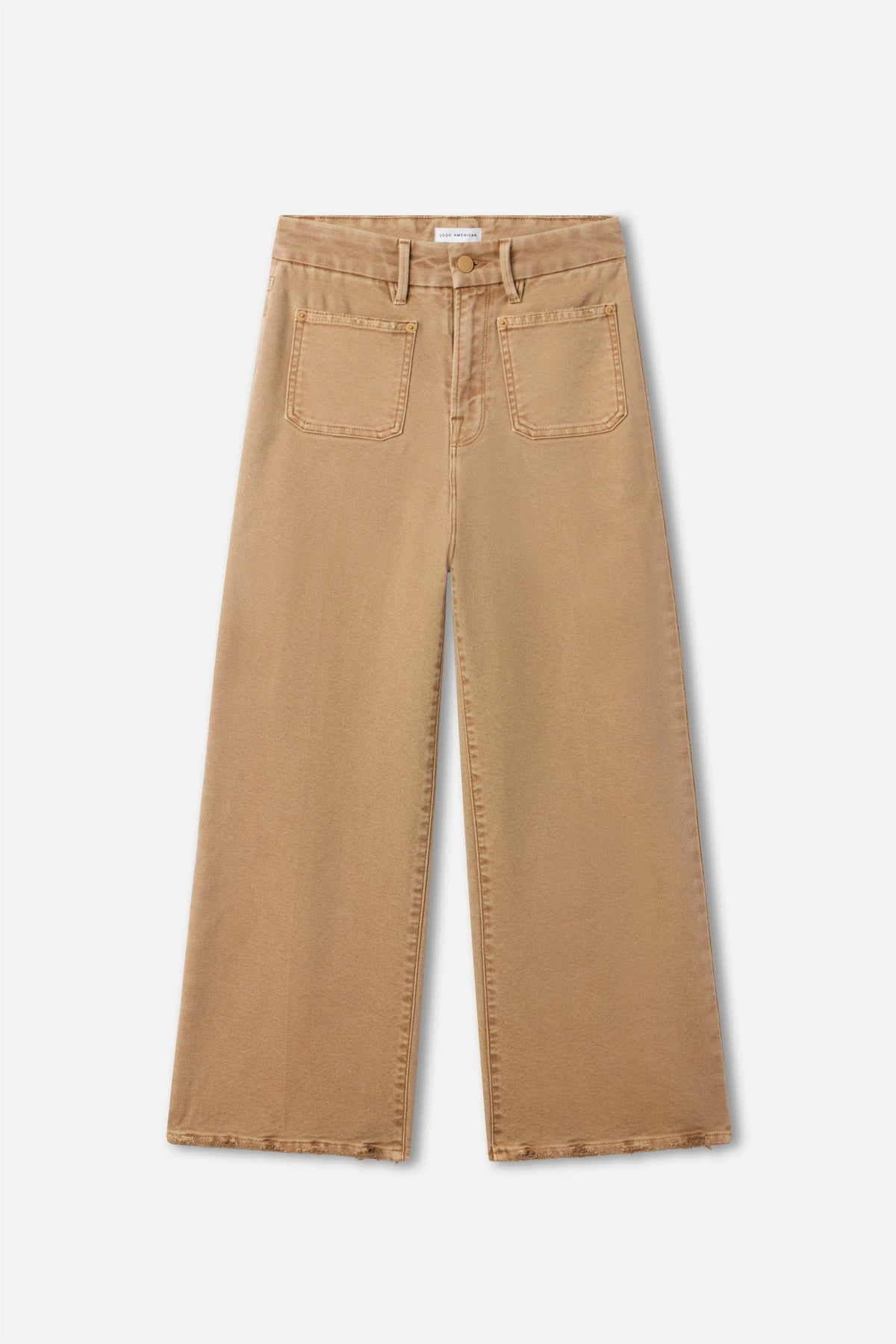 Premium PALAZZO CROPPED PANTS GOOD KHAKI001