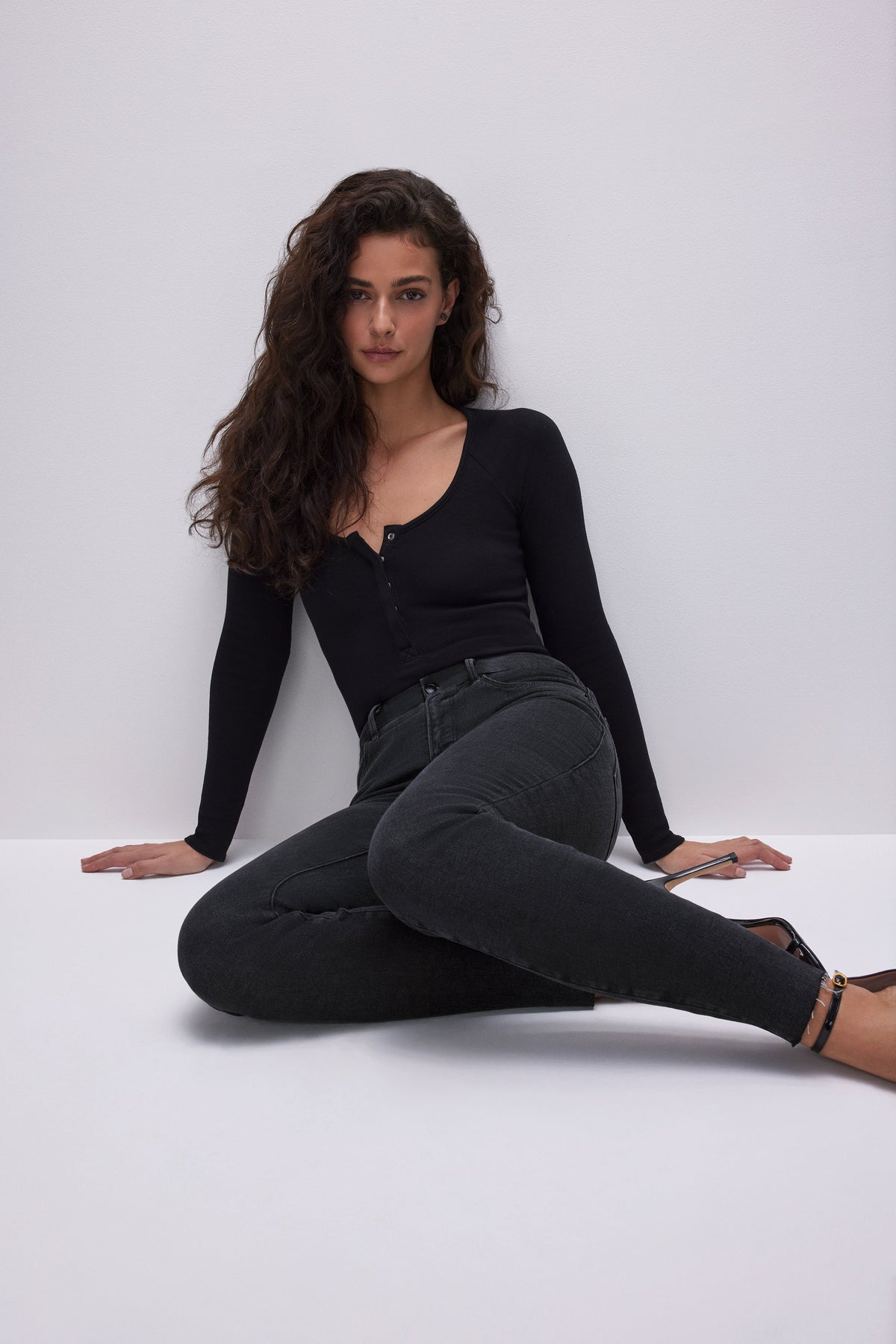 Premium GOOD LEGS SKINNY BLACK184