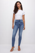 Premium ALWAYS FITS GOOD WAIST SKINNY JEANS INDIGO324