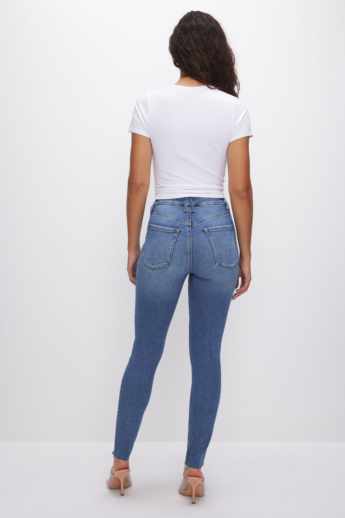 Premium ALWAYS FITS GOOD WAIST SKINNY JEANS INDIGO324