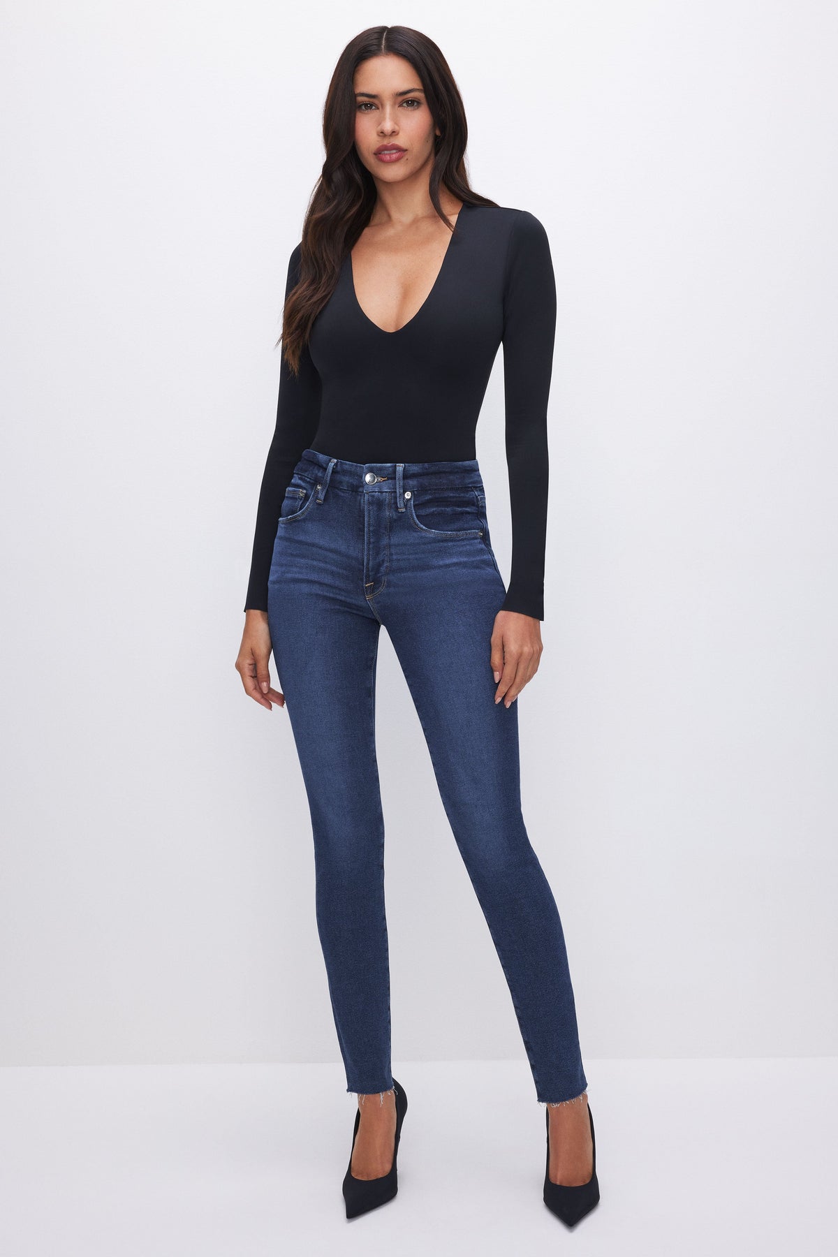 Premium GOOD LEGS SKINNY JEANS BLUE866