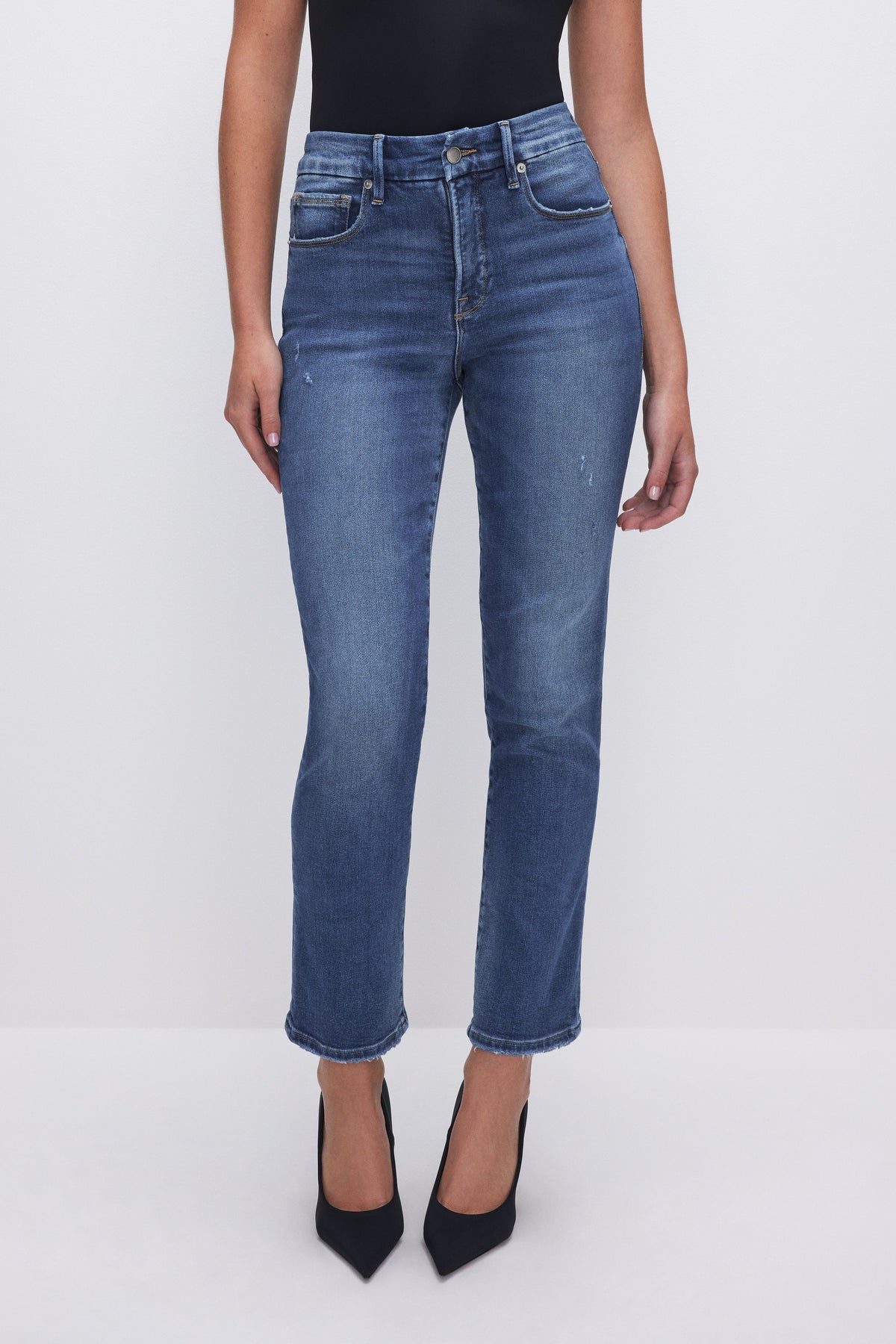 Premium GOOD STRAIGHT COMPRESSION JEANS INDIGO271
