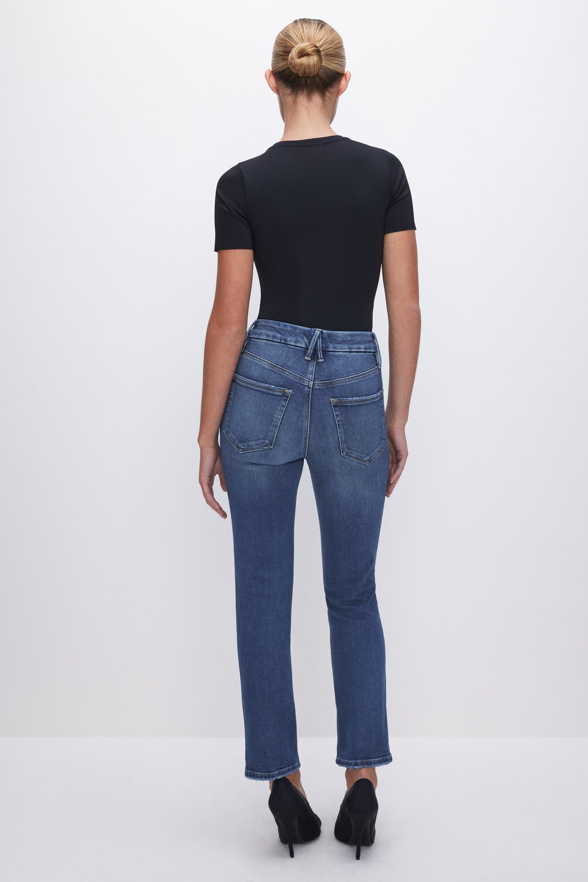 Premium GOOD STRAIGHT COMPRESSION JEANS INDIGO271