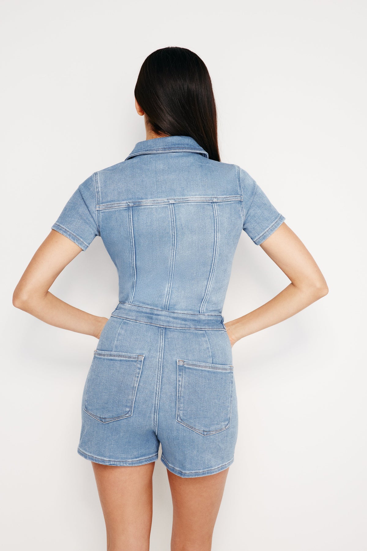 Premium FIT FOR SUCCESS SHORTS JUMPSUIT BLUE274