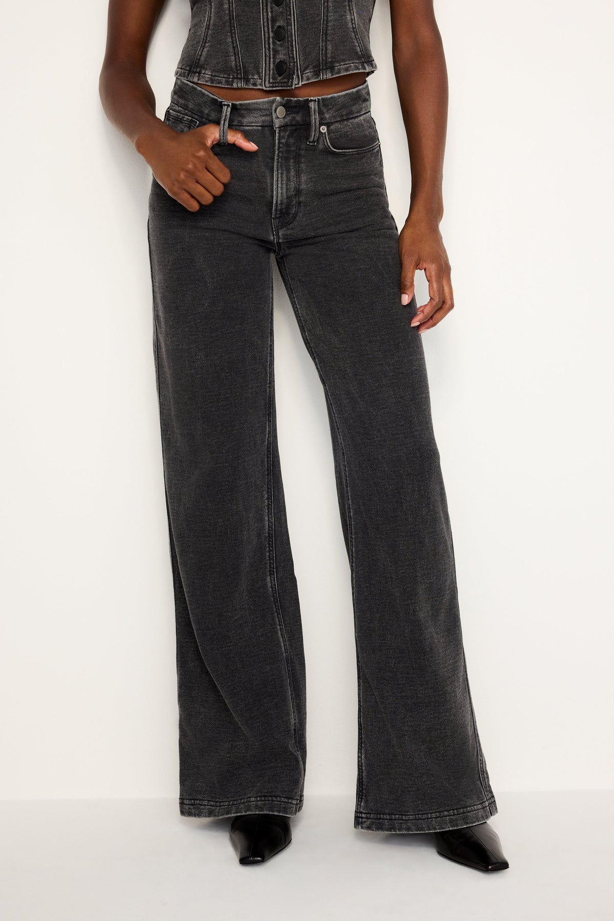 Premium JEANIUS GOOD SKATE SWEATPANTS BLACK322