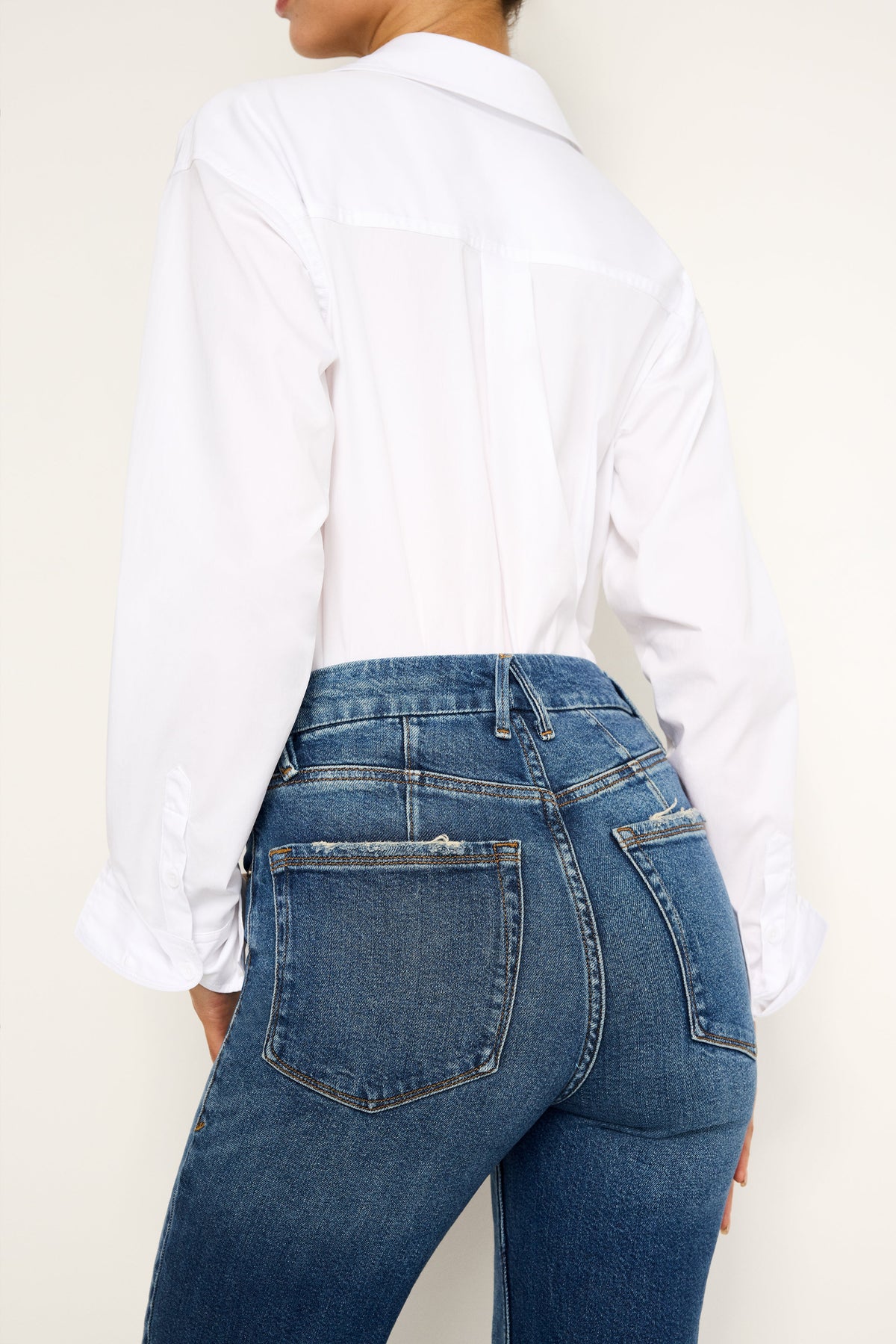 Premium GOOD ICON STRAIGHT JEANS INDIGO605