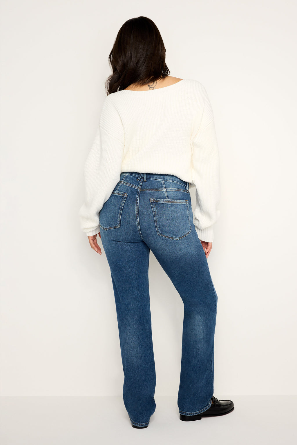 Premium GOOD ICON STRAIGHT JEANS INDIGO605