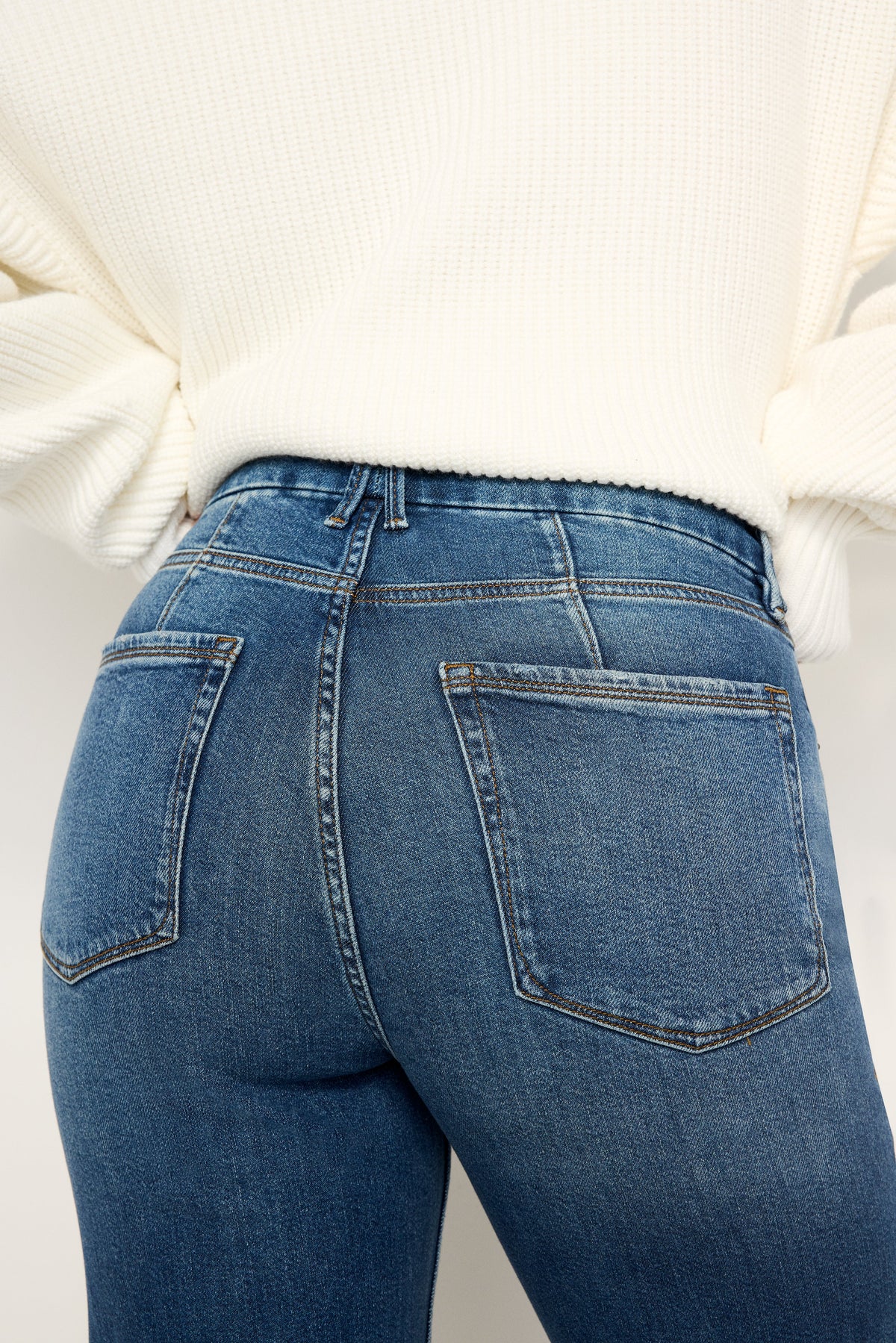 Premium GOOD ICON STRAIGHT JEANS INDIGO605