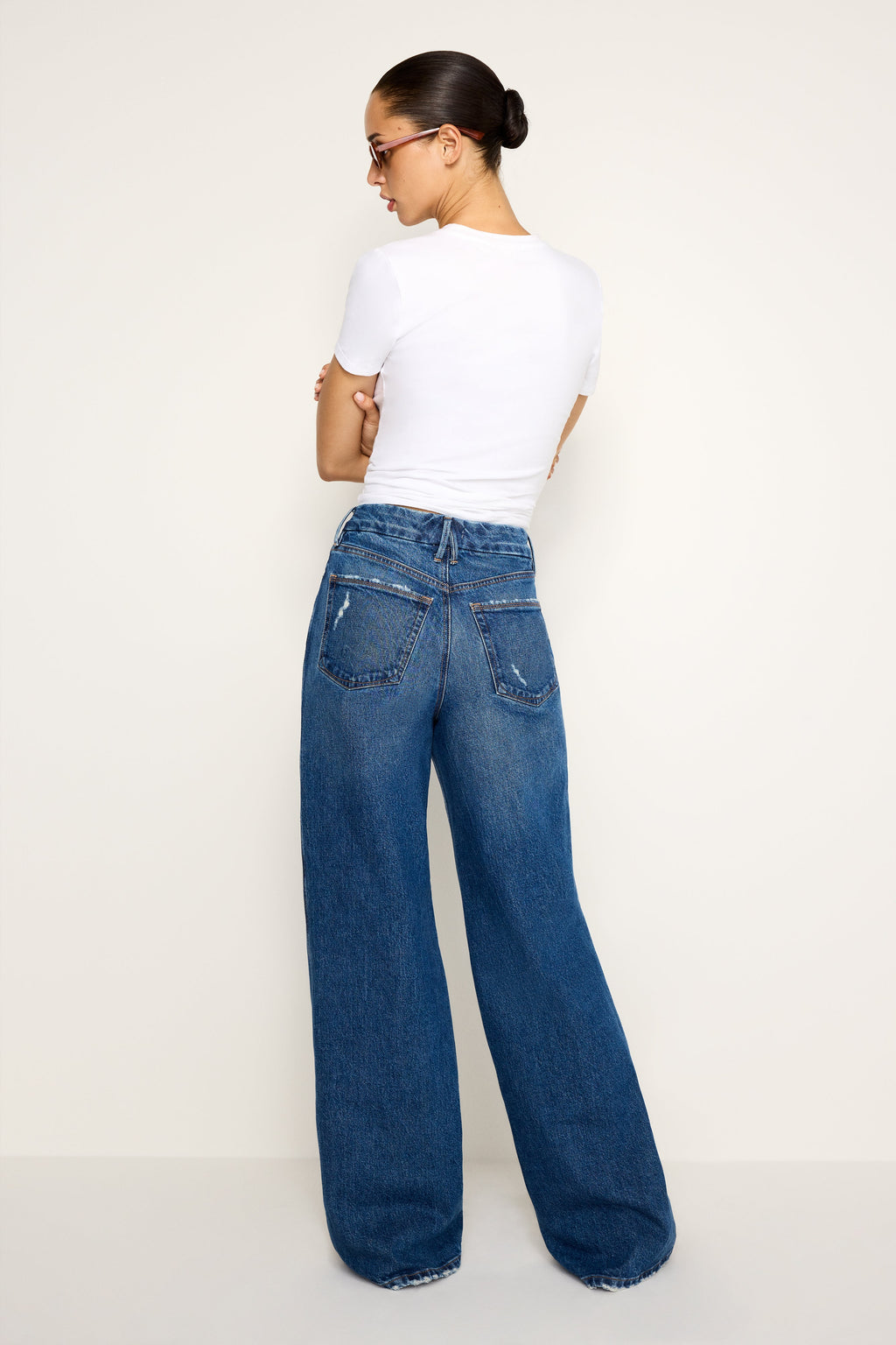 Premium GOOD SKATE WIDE LEG JEANS INDIGO713