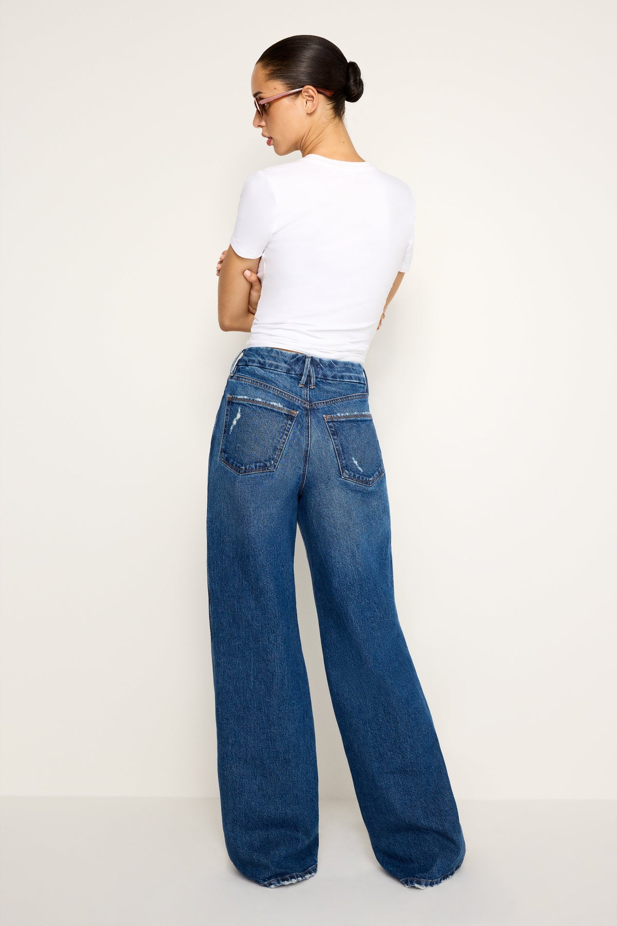Premium GOOD SKATE WIDE LEG JEANS INDIGO713