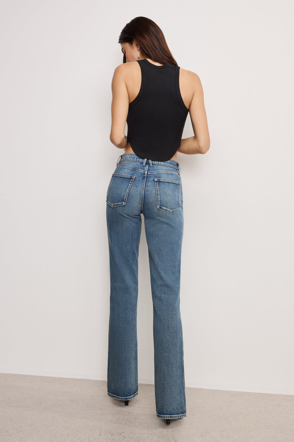 Premium GOOD COWBOY BOOTCUT JEANS INDIGO783