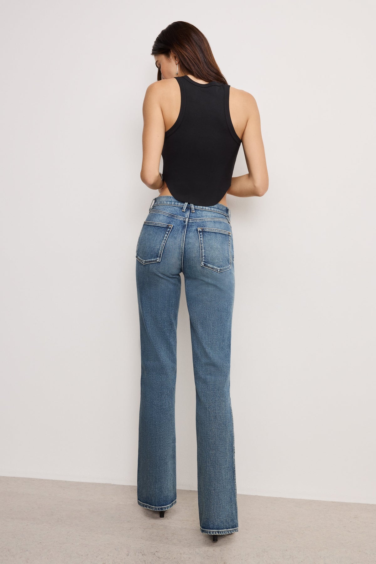 Premium GOOD COWBOY BOOTCUT JEANS INDIGO783