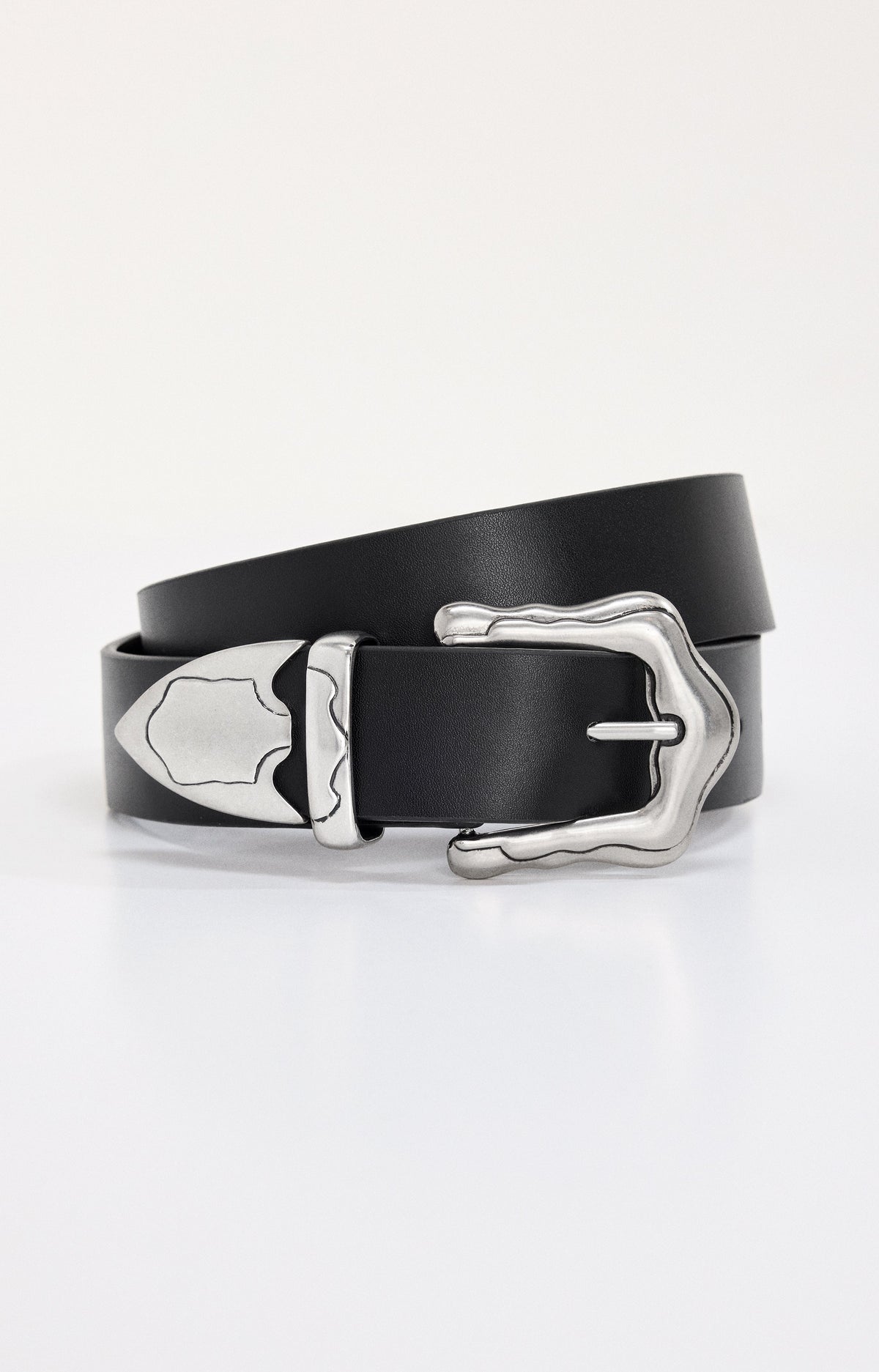 Premium CLASSIC WESTERN BELT BLACK001