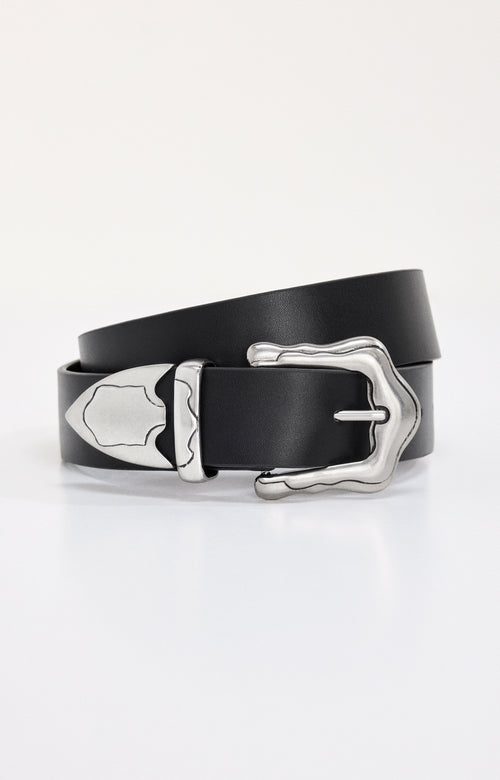 Premium CLASSIC WESTERN BELT BLACK001