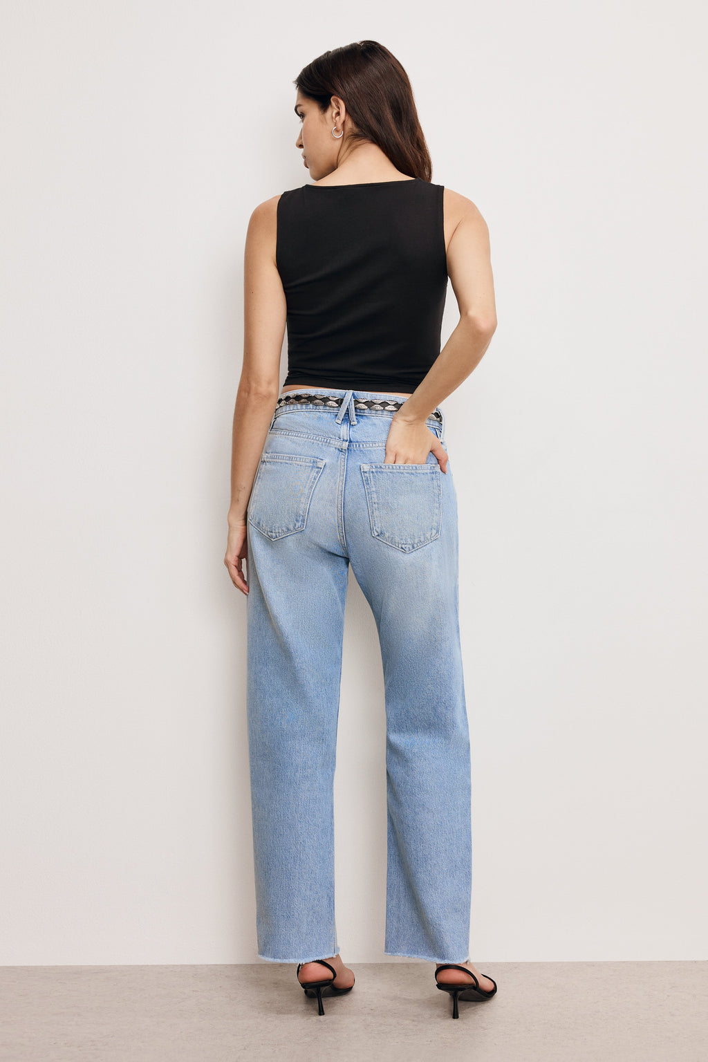Premium GOOD RELAXED STRAIGHT JEANS INDIGO887