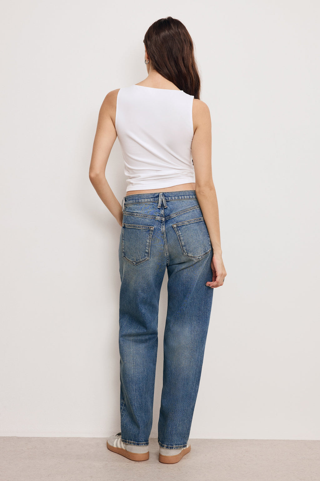 Premium GOOD RELAXED STRAIGHT JEANS INDIGO868