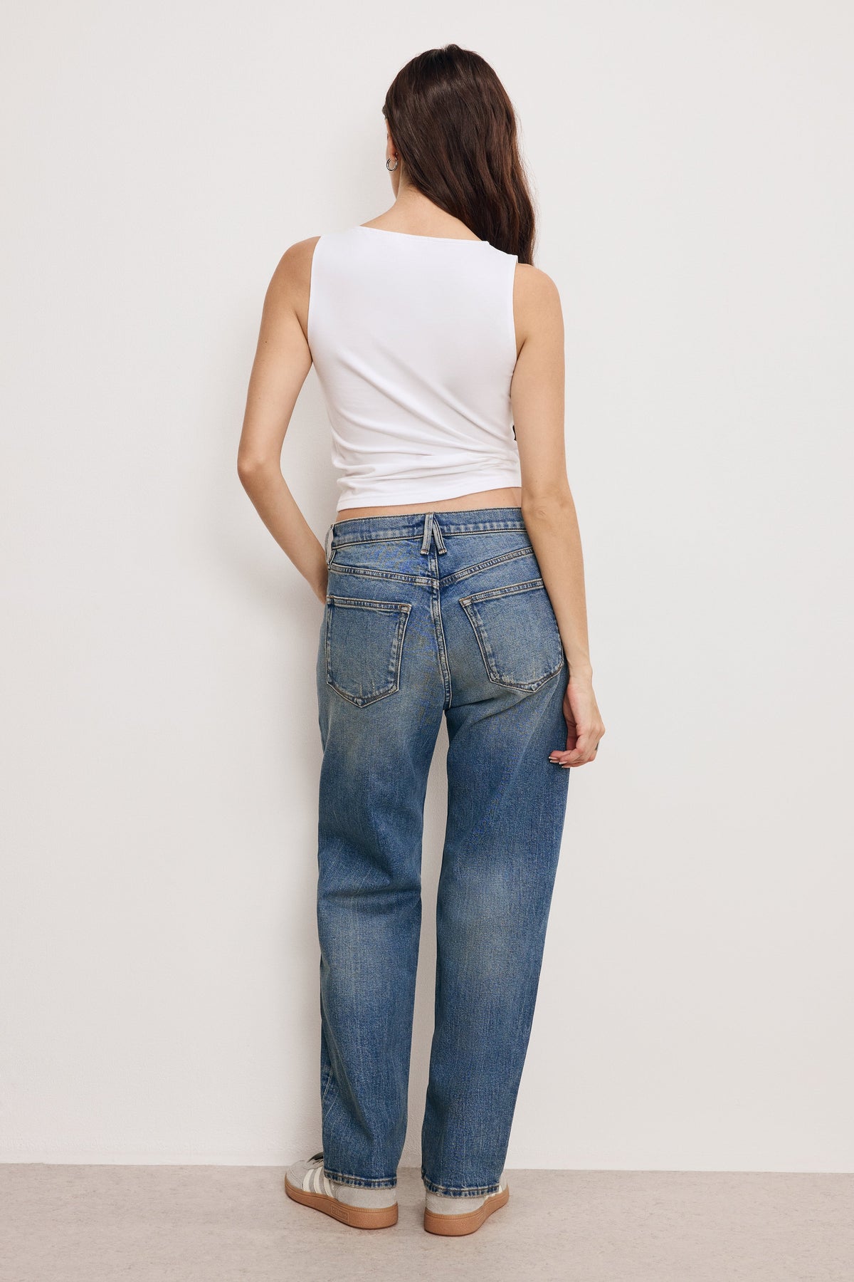 Premium GOOD RELAXED STRAIGHT JEANS INDIGO868