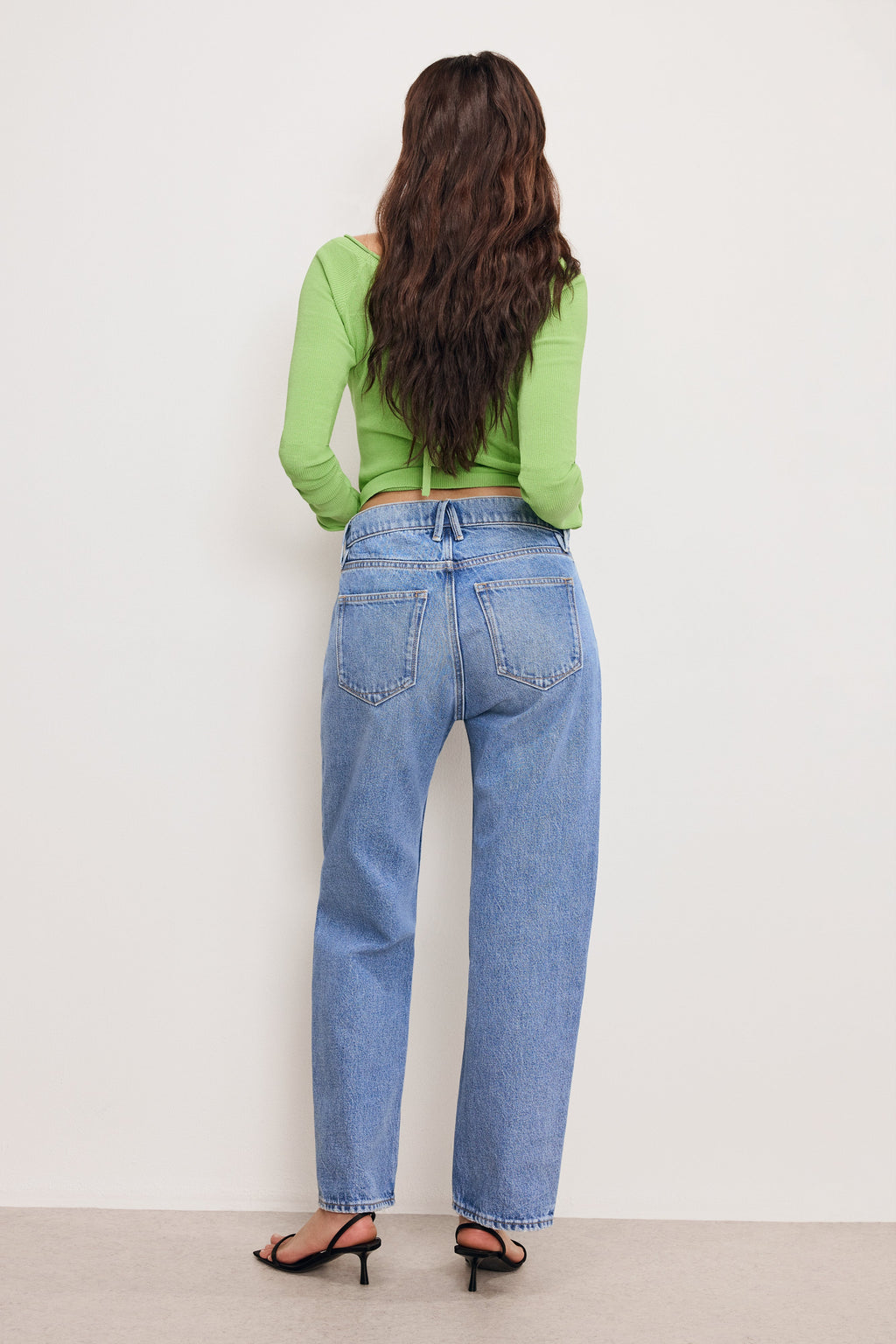 Premium GOOD RELAXED STRAIGHT JEANS INDIGO885