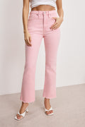 Premium GOOD KICK FLARE JEANS FLAMINGO003