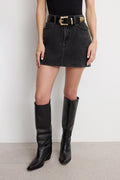 Premium GOOD 90S MINI SKIRT BLACK371