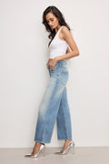 Premium GOOD SKATE WIDE CROPPED JEANS INDIGO958