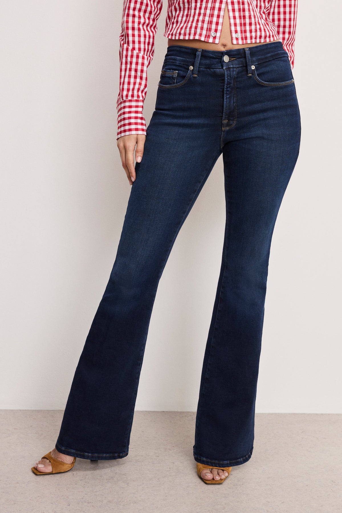 Premium DOLLY JOLEANS FLARE JEANS INDIGO1020