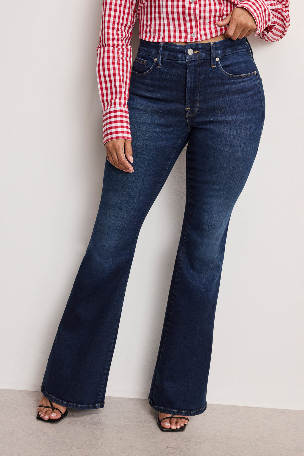 Premium DOLLY JOLEANS FLARE JEANS INDIGO1020