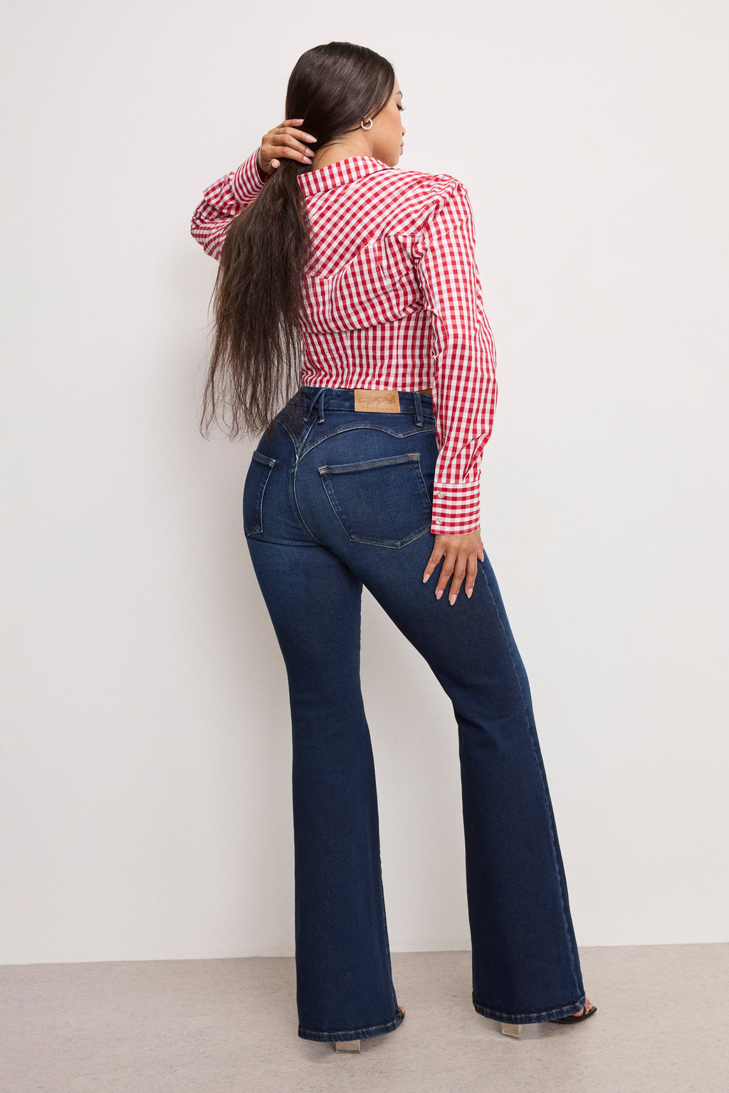Premium DOLLY JOLEANS FLARE JEANS INDIGO1020