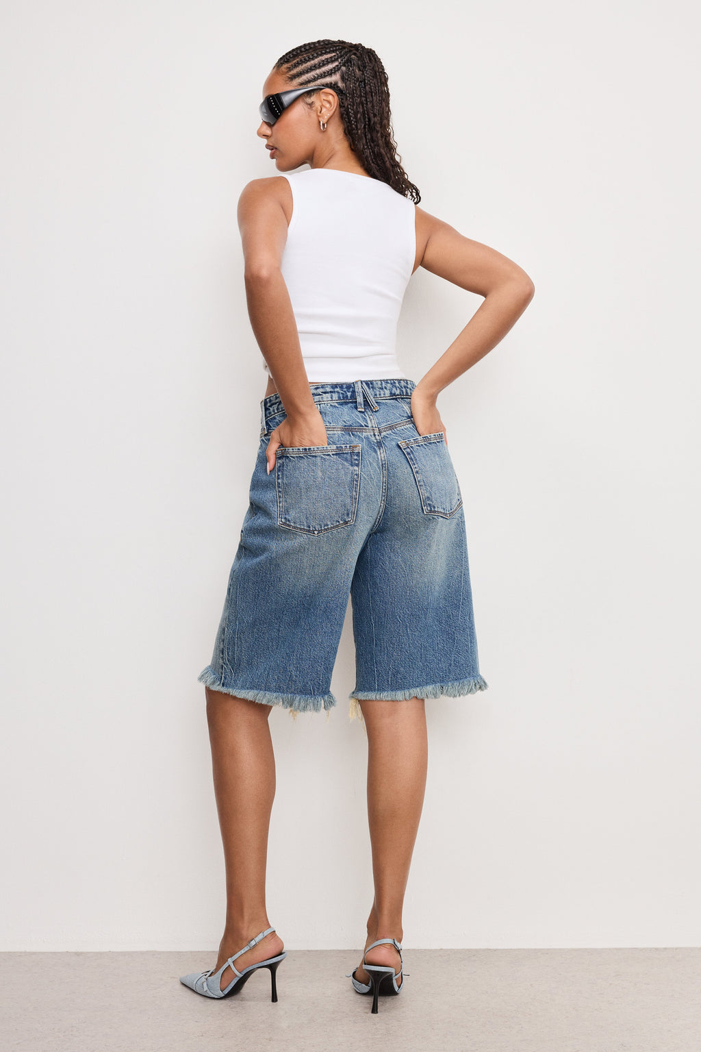 Premium GOOD EASE BERMUDA SHORTS INDIGO808