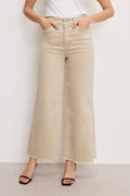 Premium GOOD SKATE WIDE CROPPED JEANS DUNE001