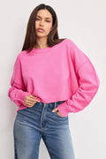 Premium COZY KNIT CREW NECK BOUQUET001