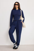 Premium JEANIUS CORSET HOODIE INDIGO1029