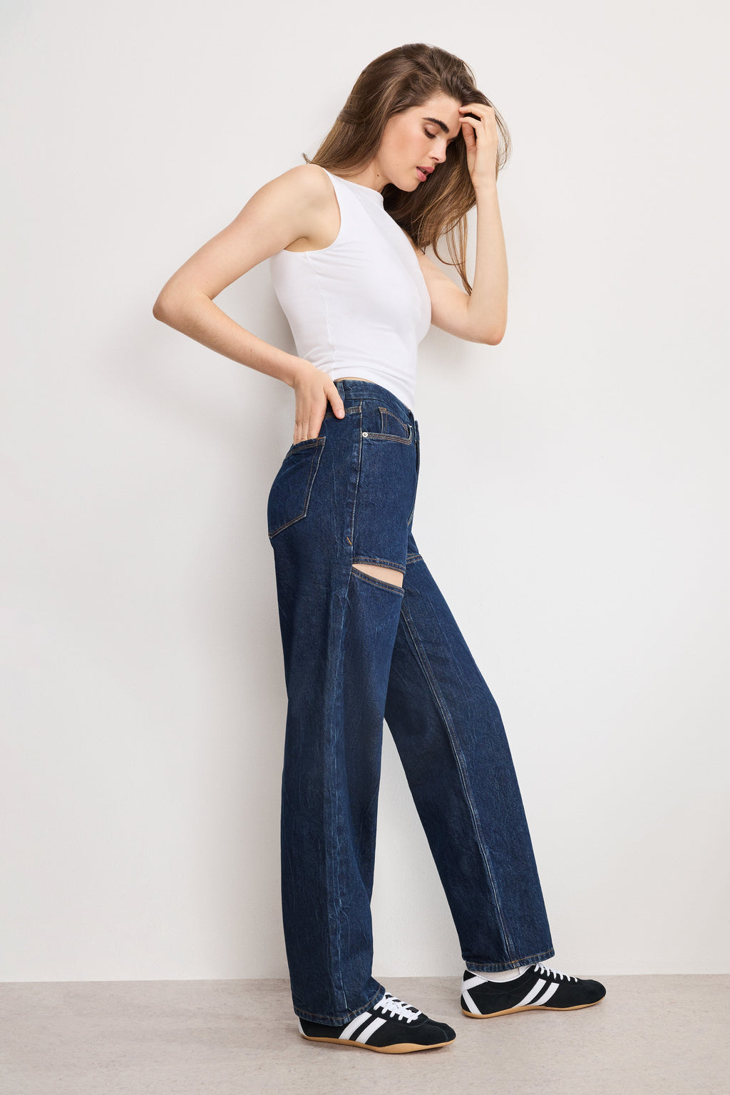 Premium GOOD 90s RELAXED JEANS INDIGO1003