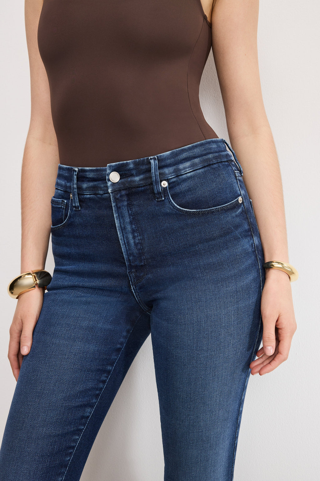 Premium SOFT TECH GOOD LEGS SKINNY JEANS INDIGO1068