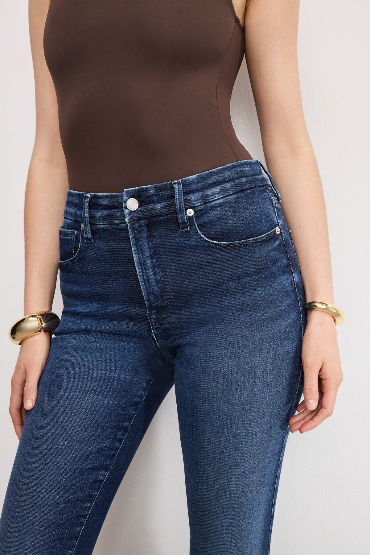 Premium SOFT TECH GOOD LEGS SKINNY JEANS INDIGO1068