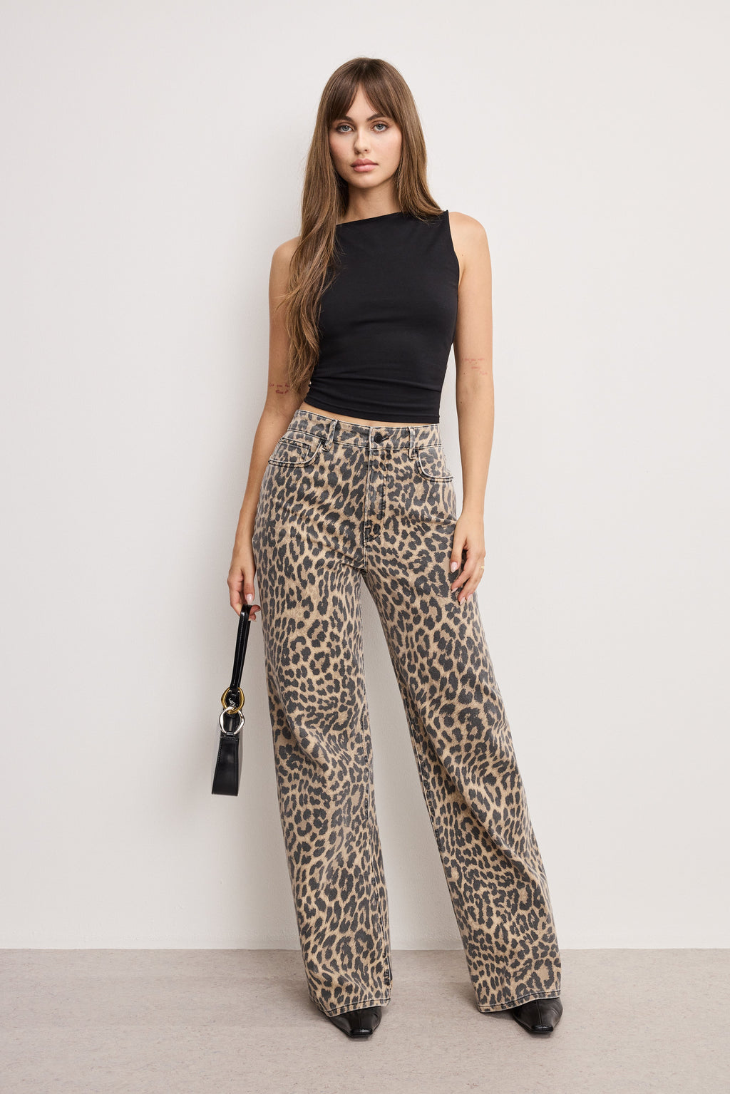 Premium GOOD EASE LEOPARD JEANS LUCKY LEOPARD001