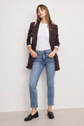 Premium GOOD LEGS STRAIGHT JEANS INDIGO988