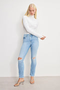 Premium DOLLY JOLEANS STRAIGHT JEANS INDIGO1081