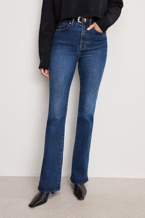 Premium ALWAYS FITS GOOD CLASSIC BOOTCUT JEANS LONG INDIGO446