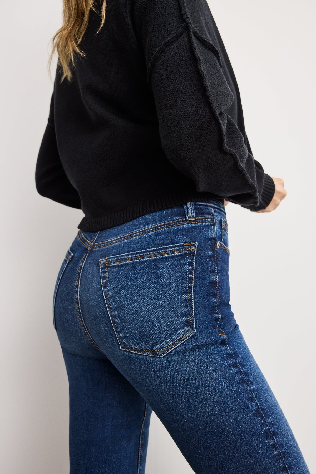 Premium ALWAYS FITS GOOD CLASSIC BOOTCUT JEANS LONG INDIGO446