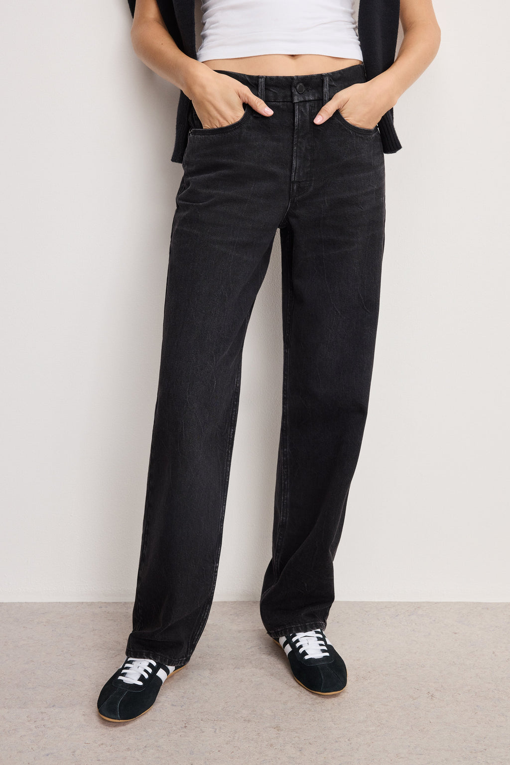 Premium GOOD 90s RELAXED JEANS BLACK406