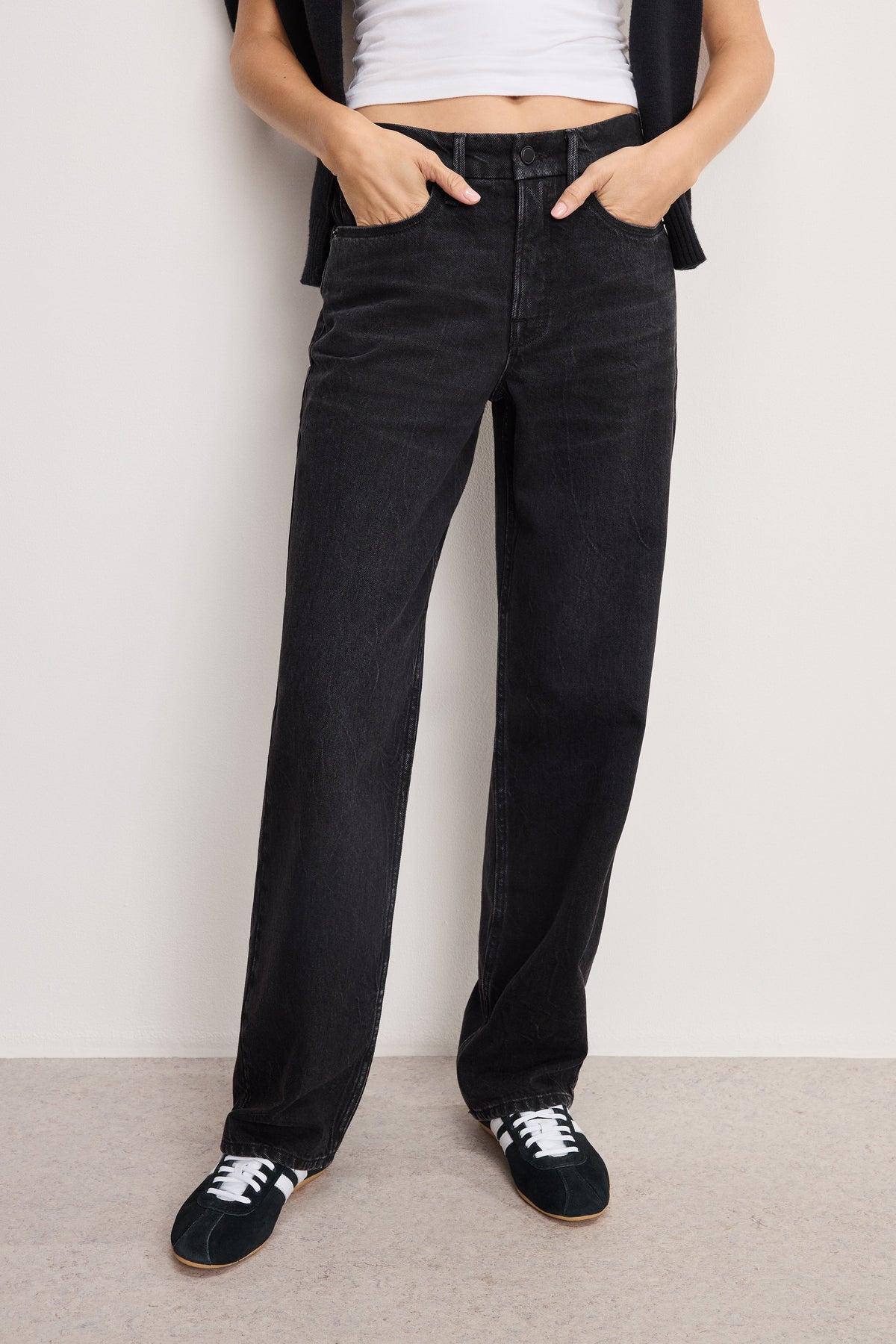 Premium GOOD 90s RELAXED JEANS BLACK406