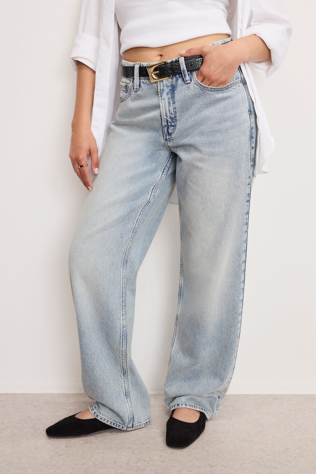 Premium GOOD PETITE 90s RELAXED JEANS INDIGO1075