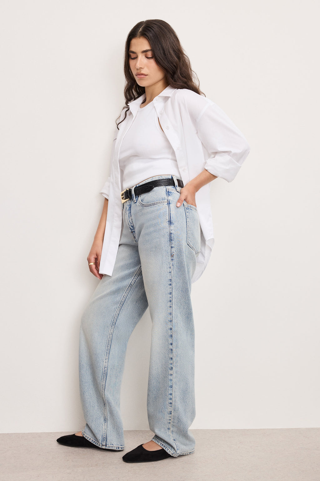 Premium GOOD PETITE 90s RELAXED JEANS INDIGO1075