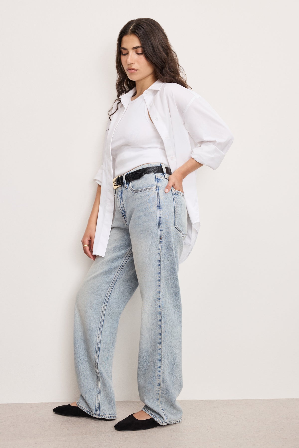 Premium GOOD PETITE 90s RELAXED JEANS INDIGO1075