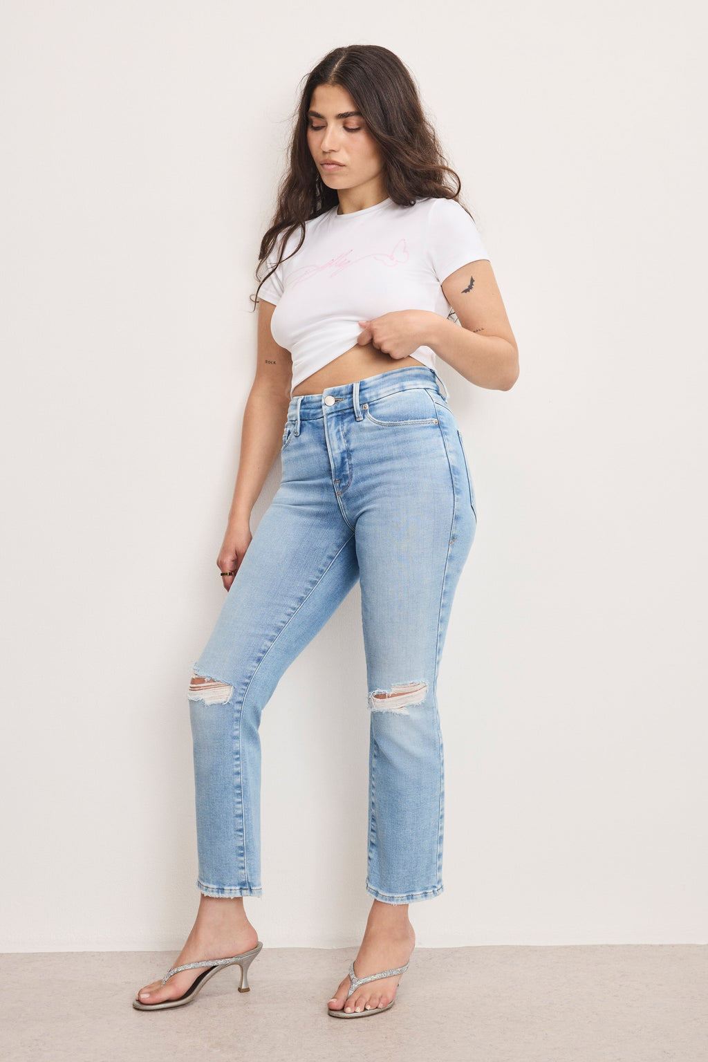 Premium DOLLY JOLEANS PETITE STRAIGHT JEANS INDIGO1081