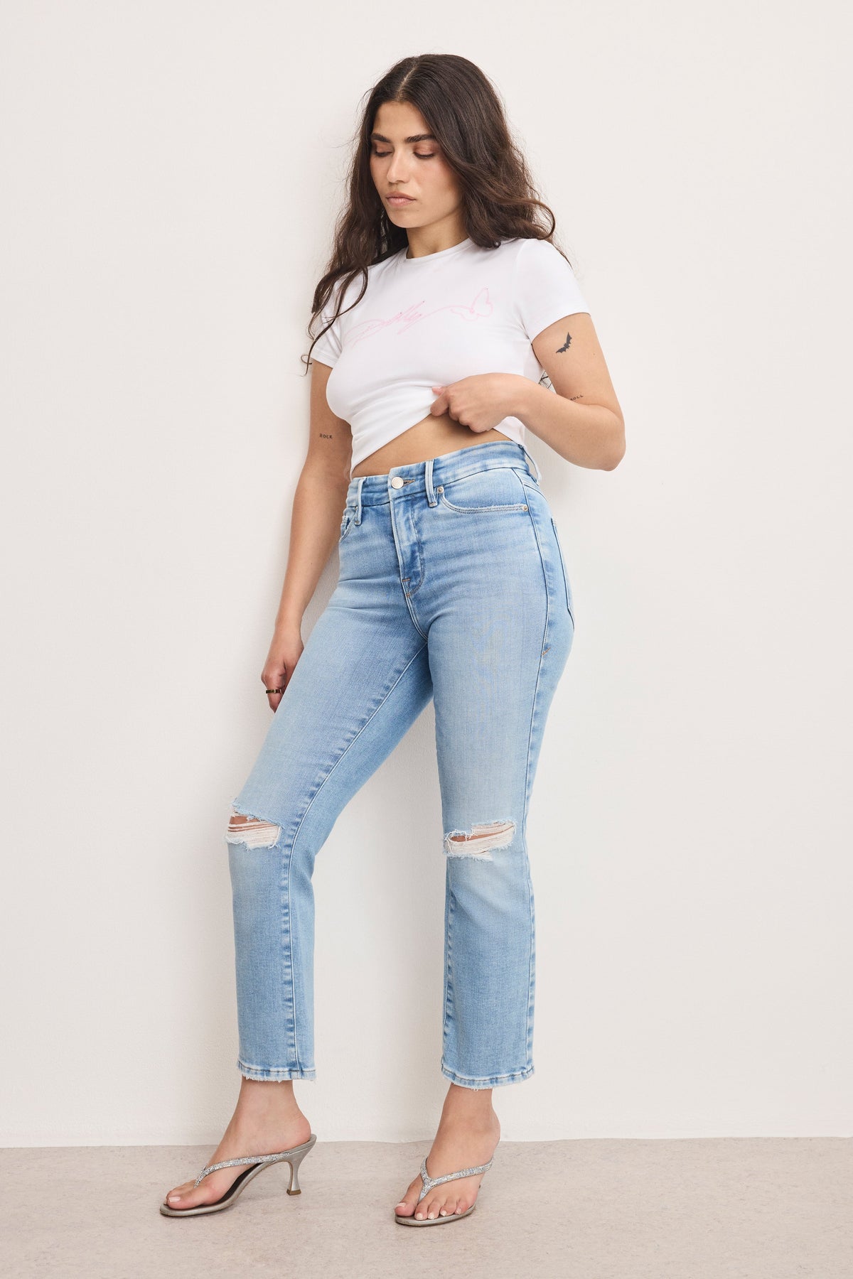 Premium DOLLY JOLEANS PETITE STRAIGHT JEANS INDIGO1081