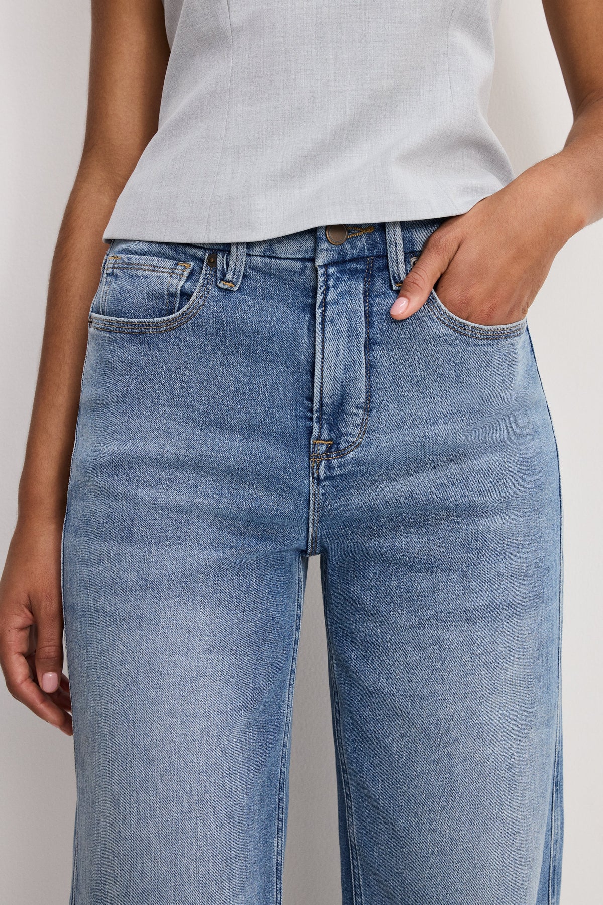 Premium GOOD SKATE WIDE JEANS INDIGO1142